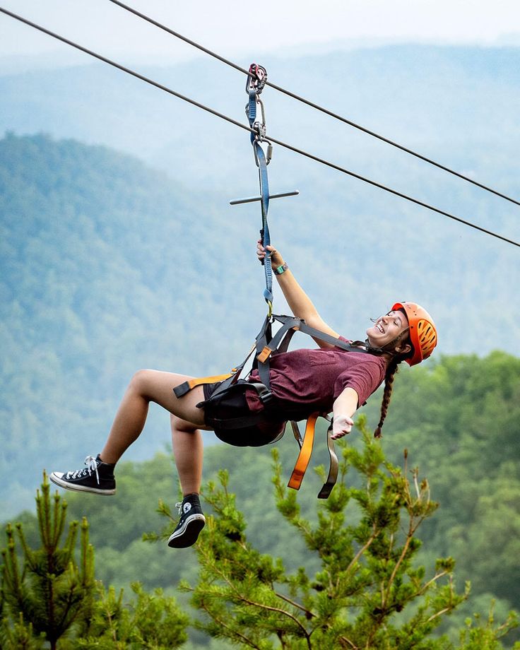 Ziplining